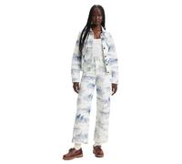 Levi's Damen Ribcage Straight Ankle Light Indigo-Flat Finish, Western Toille, 25W / 27L