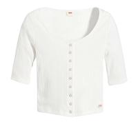 Levi's® Damen Shirt Dry Goods Pointelle Weiss (10) S