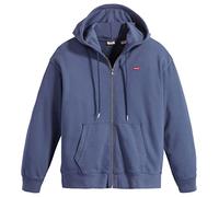 Levi's Damen Standard Zip Sweatshirt Hoodie Kapuzenpullover, Crown Blue, XXS