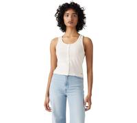 Levi's Damen Tanktop Dry Goods Pointelle mit Rundhalsausschnitt, Slim Fit, Cremefarben (Gardenia), S