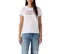 Levi's® Regular Fit T-Shirt aus reiner Baumwolle in Weiss, Größe S