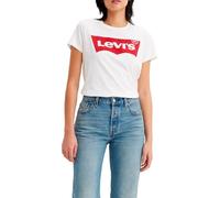 Levi's Damen T-Shirt The Perfect Tee in weißem White Graphic S Regular Fit