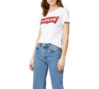 Levi's Damen T-Shirt The Perfect Tee in weißem White Graphic XS Regular Fit