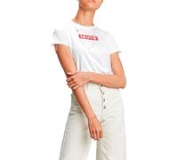 Levi's Damen The Perfect Tee T-Shirt,Box Tab White+,XS
