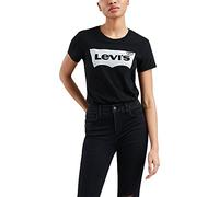 Levi's Damen The Perfect Tee T-Shirt,Holiday Tee Black,XXS