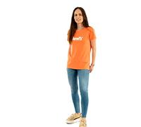 Levi's Damen The Perfect Tee T-Shirt,Persimmon,S
