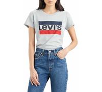 Levi's® CORE THE PERFECT TEE Damenshirt, grau, größe M