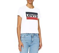 Levi's Damen The Perfect Tee T-Shirt,Sportswear Logo White,XS