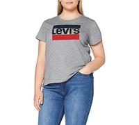 Levi's Damen The Perfect Tee T-Shirt,Sportswear Smokestack Heather,XS