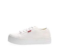 Levi's Damen Tijuana Sneaker, Weiß B White 50, 39 EU