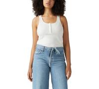 Levi's Damen Vacationer Geripptes Tank Top Egret White XXS