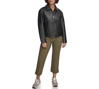 Levi's Damen Women's Faux Leather Lightweight Dad Bomber Jacket Kunstleder