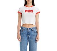 Levi's Damen Yellows/Oranges Graphic Ringer Mini Tee, Yellows/Oranges, M