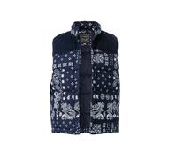 Levi's® Daunenweste Herren Stehkragen Baumwolle blau, XL