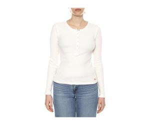 Levi's - Dry Goods Henley Waffle Langarmshirt - - Blouses & Shirts - Damen - Beige - M