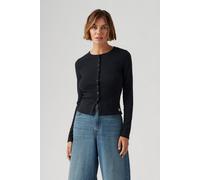 Levi's Dry Goods Pointelle Ls Anthracite Night Größe: XS | Longsleeves Outlet | Damen | Schwarz