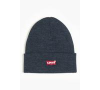 Levi's Strickmütze Red Batwing Beanie bestickt Slouchy Blau One Size