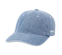 Levis - "Essential" Baseball-Mütze, Leder-Aufnäher (Blau) Einheitsgröße