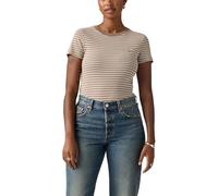 Levi's Essential Hm Ss Tee Mila Stripe Pine Bar