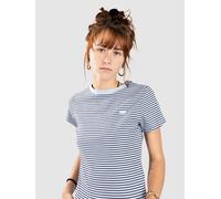 Levi's Essential Hm T-Shirt ava stripe chambray blue Damen Gr. L