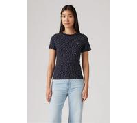Levi's Essential Housemark Tee Blue Größe: XS | Hemden Outlet | Damen | Blau