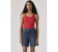 Levis "ESSENTIAL RIBBED TANK" mit eckigem Ausschnitt (93154527-XS) urban rot rib