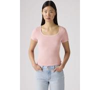 Levi's Essential Square Neck Tee Pink Größe: M | Hemden Outlet | Damen | Rosa