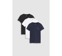 Levi's Damen 3Pack Essential Ss T-Shirt, 3 Pack Tee Anthracit, XL