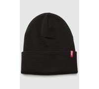 Levi's Beanie Slouchy Red Tab – Einheitsgröße – Schwarz