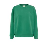 Levis "EVERYDAY CREW SWEATSHIRT", mit kleinem Logo auf der Brust (86891569-S) pine grün brushed fleece