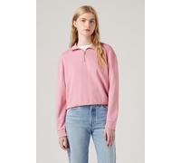 Levi's Damen Everyday 1/4 Zip Pullover Sweatshirt, Tameless Rose, XS