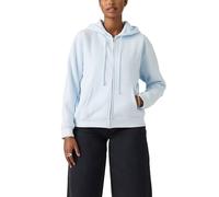 Kapuzensweatjacke LEVI'S "EVERYDAY ZIP HOODIE", Damen, Gr. M (38), country air brushed fleece, Sweatware, Obermaterial: 58% Baumwolle, 42% Polyester, regular fit normal, ohne Ausschnitt, elastischer B