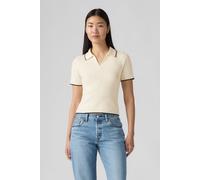Levi's Faith Sweater Polo Egret Größe: S | Poloshirts Outlet | Damen
