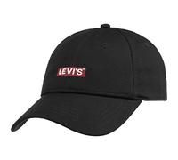 Levi's für Herren. 234080-6-59 Baby Tab Logo Mütze schwarz (OSFA), Lässig, Baumwolle