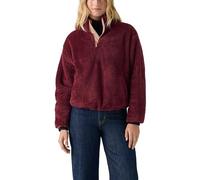 Levi's Gemma Sherpa 1/4 Zip Tawny Port
