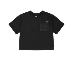 LEVI'S Girl's KT-Knit TOP, Black, 16 Jahre