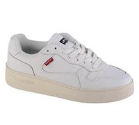 Plateausneaker LEVI'S "GLIDE S" Gr. 39, weiß Damen Schuhe Sneaker mit Lochmuster (70172238-39)