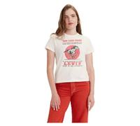 Levi's Graphic Classic Damen T-Shirt weiß/rot/schwarz - XS