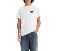 Levi's Graphic Crewneck Tee Color Bw White + Gr