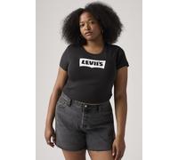 Levi's Graphic Essential Sporty Ringer Tee Black Größe: S | Hemden Outlet | Damen | Schwarz
