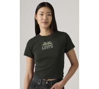Levi's Graphic Essential Sporty Tee Black Größe: M | Hemden Outlet | Damen | Schwarz
