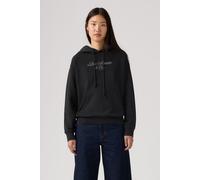 Hoodie LEVI'S "GRAPHIC HERITAGE", Damen, Gr. M (38), hoodie rhinestone sc, Sweatware, Obermaterial: 100% Baumwolle, unifarben, regular fit normal, ohne Ausschnitt, Rippbündchen, Sweatshirts Hoodie, mi