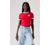 Levi's Graphic Mini Ringer Tee Größe: L | Hemden Outlet | Damen