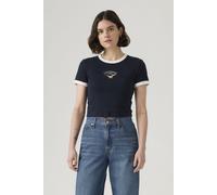 Levi's Graphic Mini Ringer Tee Multicolor Eagle Größe: M | Hemden Outlet | Damen