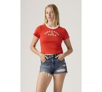 Levi's Graphic Ringer Mini Tee Größe: S | Hemden Outlet | Damen