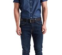Levis Gürtel Herren New Duncan in Schwarz mit Labelprägung 120