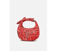 Mini Bag LEVI'S, Damen, small satya bandana urban rot, Web, Baumwolle, bedruckt, Taschen, mit Knoten-Henkel (97791402-0) small satya bandana urban rot