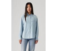 Levi's Harlie Boyfriend Shirt Light Indigo Größe: M | Longsleeves Outlet | Damen | Blau
