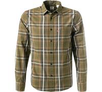 Levi's® Hemd Herren Regular Fit Langarm Baumwolle grün, XXL