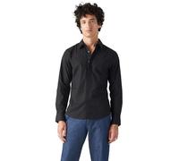 Levi's Hemd mit Button-Down-Kragen Herren, Jet Black, XS